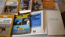 LIVRES X 10, CHIENS LOT OU
