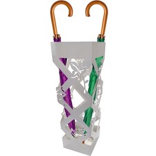 Porte-parapluie carré blanc