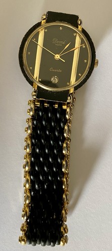 Montre vintage plaque doré - vintage,