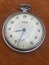 montre de poche gousset Slava