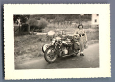A Griesbach en BMW R12  Vintage silver print Tirage argentique  7x10  Circ