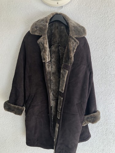 Veste manteau veritable peau - veritable,