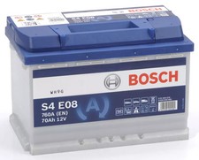 Batterie de voiture BOSCH 70Ah/760A 