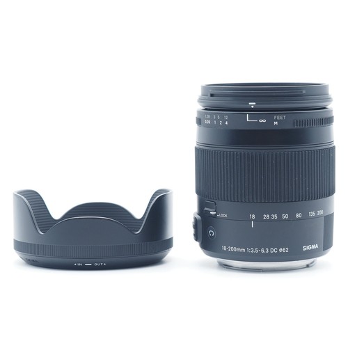 Objectif sigma 200 mm - 18-200,