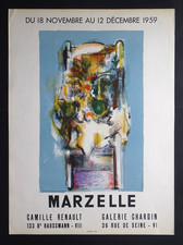 MARZELLE Affiche originale de