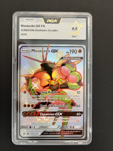Carte pokémon pca mouscoto - pokémon,