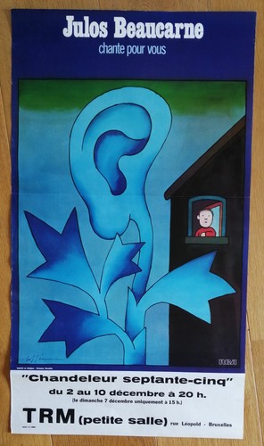 Julos beaucarne affiche - julos,