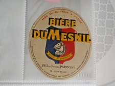 ETIQUETTE  BIERE CHOPE