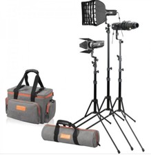 Kit lumières GODOX s30-D 3x30w Lumières LED continue et focalisante