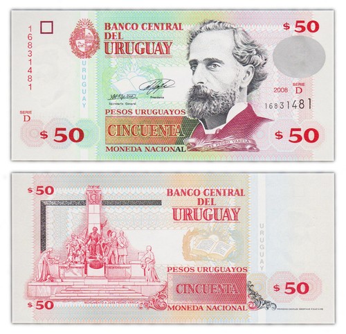 Pesos uruguayos 2008 - 50,