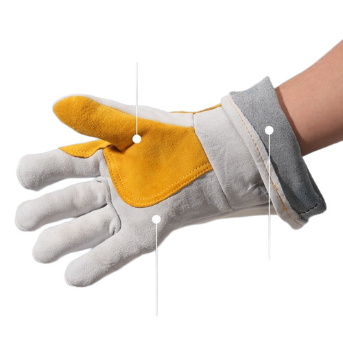 Gants soudage double couche - soudage,