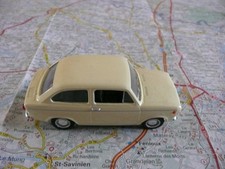 FIAT 850 jaune 1969 SOLIDO