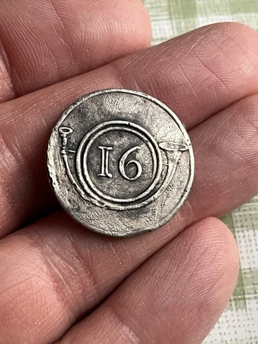 Bouton officier 16e - bouton, du