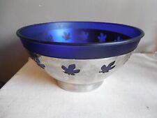 GRAND SALADIER OU COUPE A FRUIT EN INOX GUY DEGRENNE modèle ARBORETUM