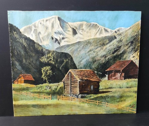 Tableau peinture huile - peinture, a