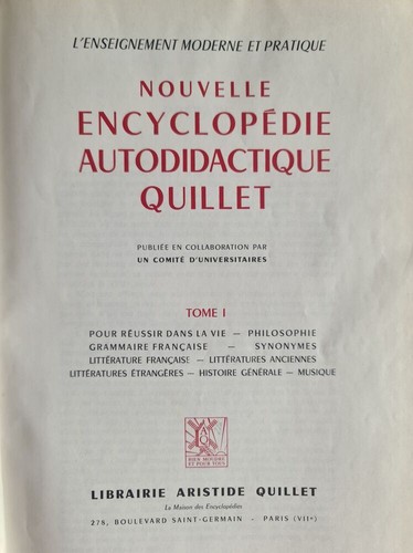 Nouvelle encyclopédie