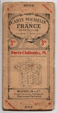 Carte Michelin N°11 - Paris/