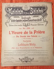 Partition 1860 pour piano