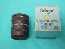 Soligor AUTO EXTENSION TUBE SET  /  monture PENTAX