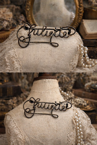 Barrette broche ancienne