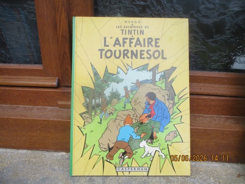 Tintin affaire tournesol - bd,