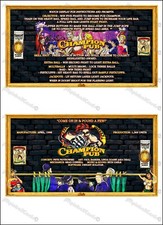 Bally Champion Pub 1998 Cartes