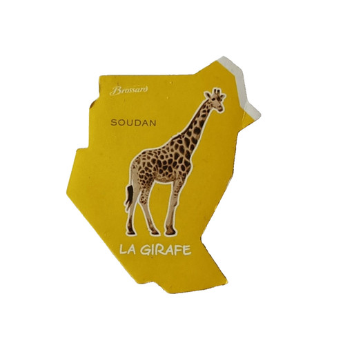 Magnet carte afrique brossard - afrique.,