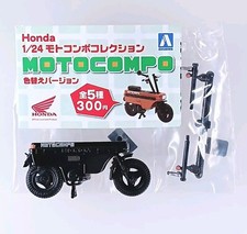 Figurine moto noire motocompo - figurine,