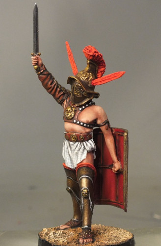 Soldat jouet étain peint - soldat,