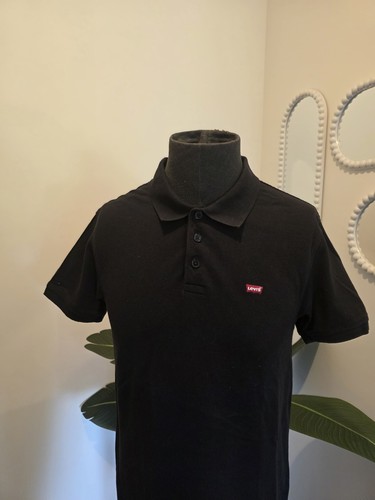 Polo levi 100 coton noir - polo, levi's