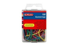 [8770000] herlitz [Ref:8770000] HERLITZ Boite de 100 bracelets élastiques, co...