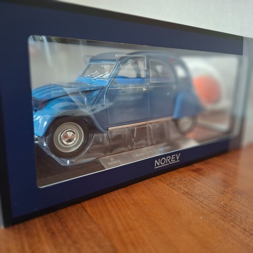 Citroen 2cv azam bleu cyclades - citroen,