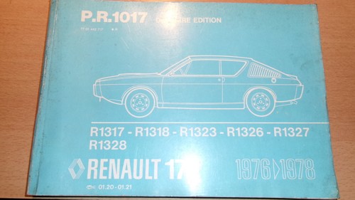 Renault r17 gtl - tl, +