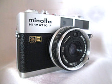Appareil Photo MINOLTA HI MATIC F Photographie Photography Vintage 60' non testé
