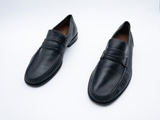 Sioux Mocassins Pour Hommes Élégants Noir Taille 42 EU Art 24014-98