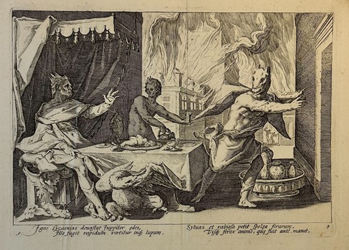 Hendrick goltzius lycaon - hendrick,