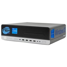 HP PRODESK 800 G3 SFF I7 64GB 2TB Windows 10 Pro Mini PC Fixe Remis À Neuf