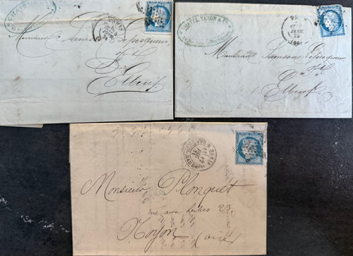 Lot 3 enveloppes - de,