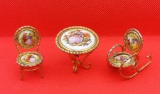 Meubles Miniatures Porcelaine
