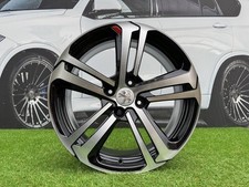 4X R15 Pouces 4X108 Jantes Noires Poli Style Fogoz: S'adapte Pour Berlingo