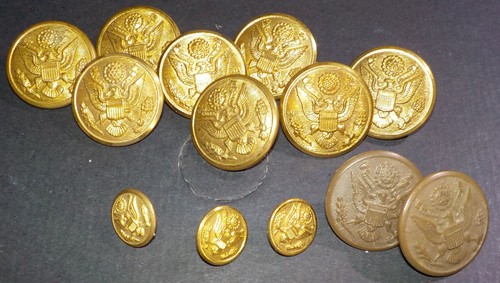 Boutons militaires uniforme - 13,