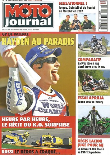 Moto journal 1734 bmw r1200 - journal, n°1734