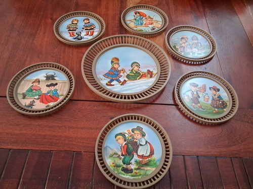 Vintage dessous verres et - vintage, de