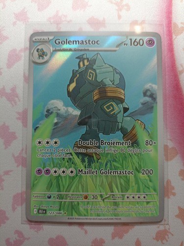 Carte pokémon golemastoc - pokémon,