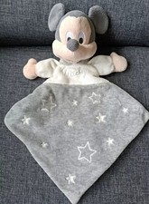 023?? doudou plat Mickey Mouse beige gris étoile DISNEY  