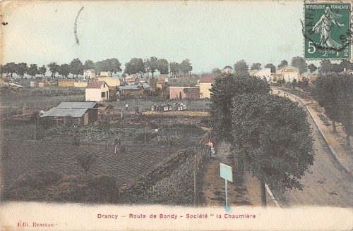 Cpa drancy route boncy - route, de