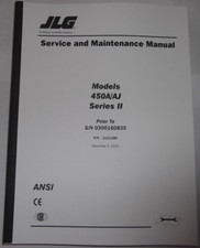 JLG 450a 450aj Series II 2