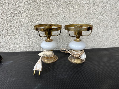 Paire lampes chevet - lampes,