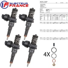 4X 0414720037 Injecteur Bosch Buse Pompe Unité Pde Audi Skoda 1.9TDi 038130073AJ