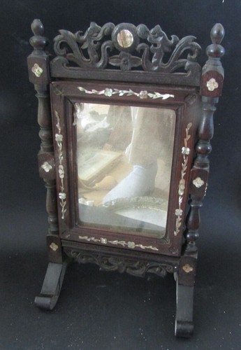 Miroir psyché indochine - psyché, en